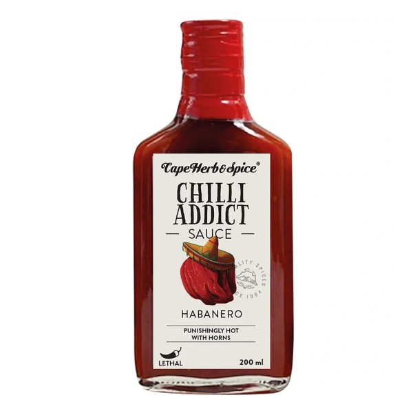 Sydney & Frances Cape Herb Chilli Addict Habanero, 200ml