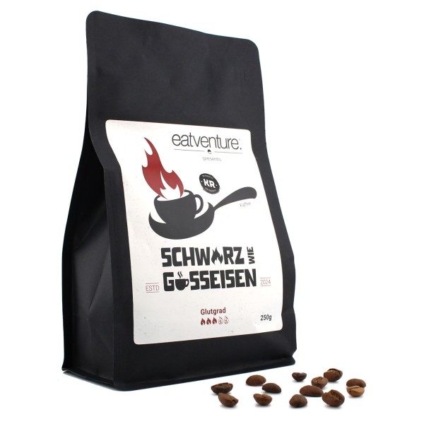 Schwarz wie Gusseisen, Kaffee, 250g